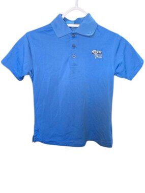 🐲3 FOR $9🦄Torrey Pines Embroidered Collared Solid Sport Polo Shirt Top XS